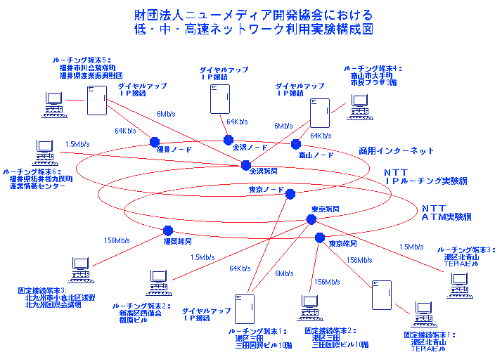 Network environment in NMDA